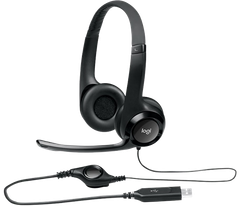 Tai nghe Logitech H390 USB Black 981-000485