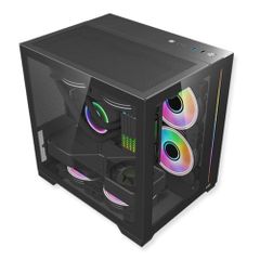 Thùng máy MIK LV12 MINI ELITE - BLACK