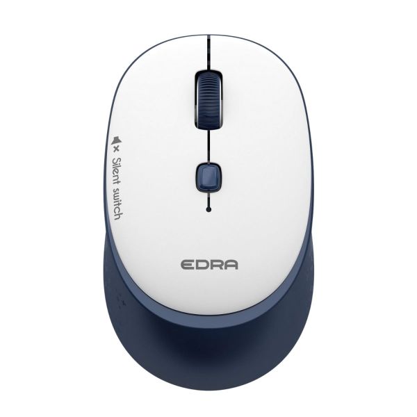 Chuột không dây công thái học EDRA EM610W Blue