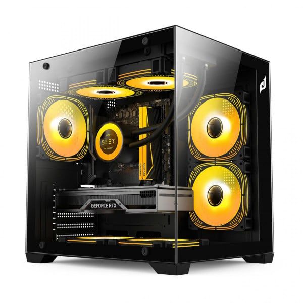 Vỏ máy tính CASE Edra ECS1507 Black