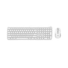 Bộ bàn phím chuột không dây Logitech Signature Slim Combo MK950 Off-White