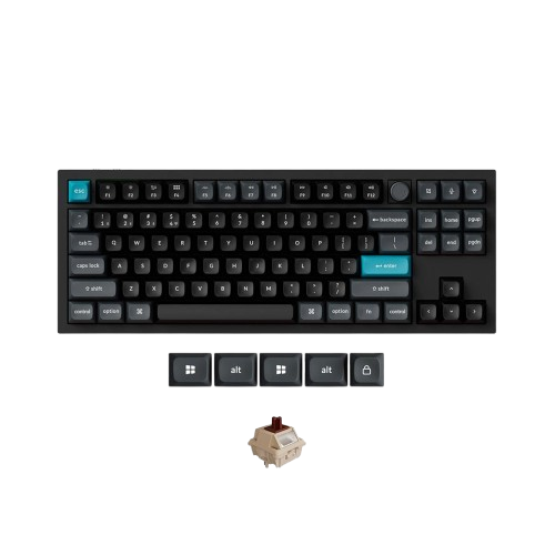 Bàn phím Keychron Q6 Ultra 8K Brown Switch - Black (Q6U-M3)