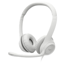 Tai nghe máy tính Logitech H390 off-white 981-001287