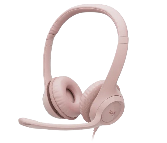 Tai nghe Logitech H390 Rose 981-001282