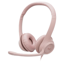 Tai nghe Logitech H390 Rose 981-001282