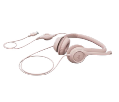 Tai nghe Logitech H390 Rose 981-001282