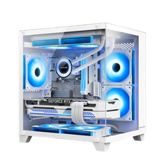 Vỏ máy tính Case Huntkey S900 Black/White