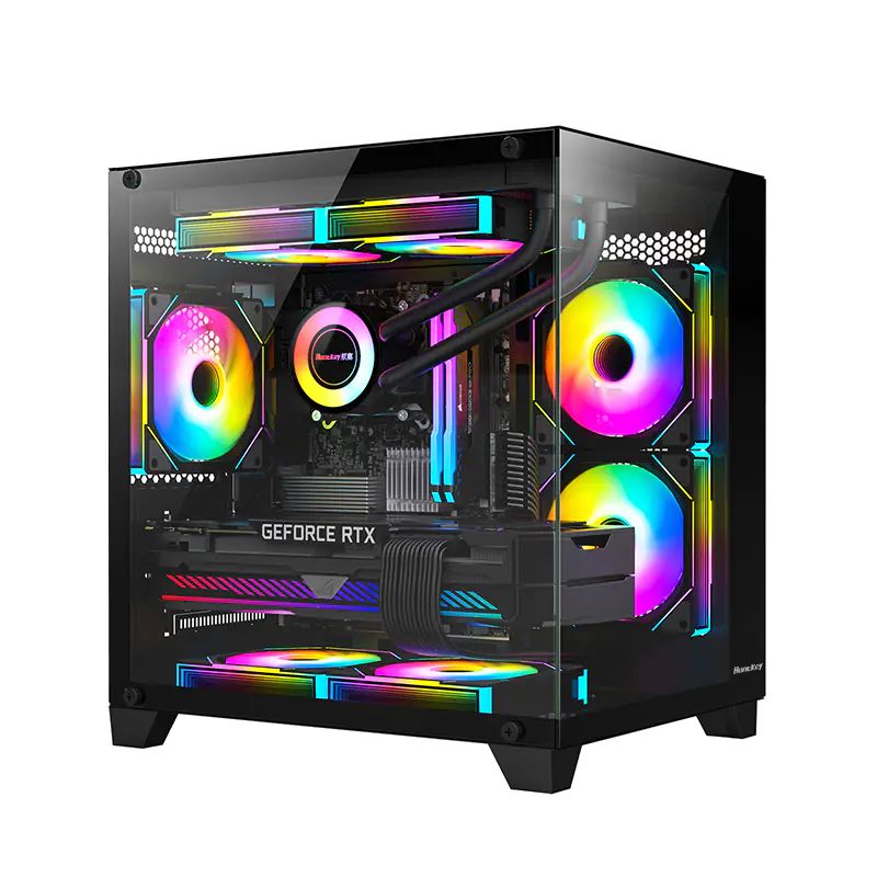 Vỏ máy tính Case Huntkey S900 Black/White