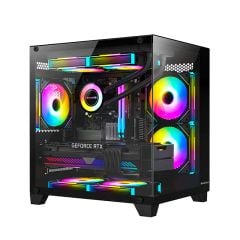 Vỏ máy tính Case Huntkey S900 Black/White