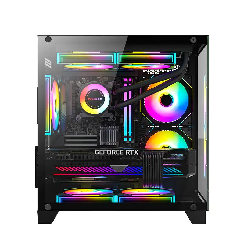 Vỏ máy tính Case Huntkey S900 Black/White
