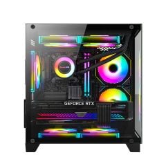Vỏ máy tính Case Huntkey S900 Black/White