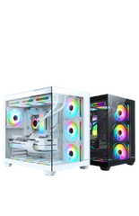 Vỏ máy tính Case Huntkey S980 Tornado White/Black