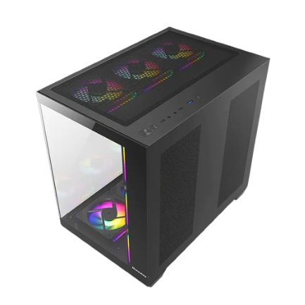 Vỏ máy tính Case Huntkey S980 Tornado White/Black