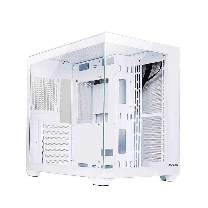 Vỏ máy tính Case Huntkey S980 Tornado White/Black