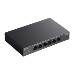 Switch TP-Link Để Bàn LiteWave,6 cổng 10/100 Mbps (với 4 cổng PoE) LS106P