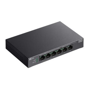 Switch TP-Link Để Bàn LiteWave,6 cổng 10/100 Mbps (với 4 cổng PoE) LS106LP