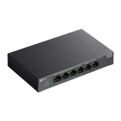Switch TP-Link Để Bàn LiteWave,6 cổng 10/100 Mbps (với 4 cổng PoE) LS106LP
