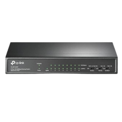 Switch TP-Link 10 Cổng 10/100 Mbps Dùng Cho Bàn Làm Việc (với 8 Cổng PoE+) LS110P