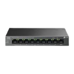Switch TP-Link Để Bàn LiteWave,9 cổng 10/100 Mbps (với 8 cổng PoE) LS109P