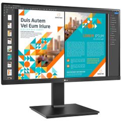 Màn Hình Gaming LG 24QP550-B (23.8 inch/2K/IPS/75Hz/5ms/300nits/HDMI+DP/Phẳng)