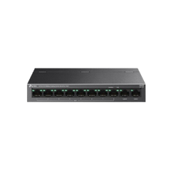 Switch TP-Link 10 Cổng 10/100 Mbps Dùng Cho Bàn Làm Việc (với 8 Cổng PoE+) LS110P