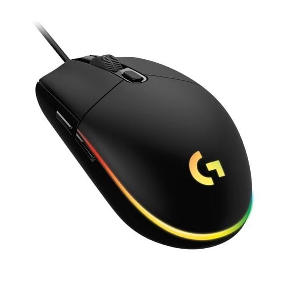 Chuột Logitech G203 Lightsync | Đen, có dây