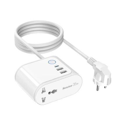 Ổ cắm điện đa năng Huntkey 5 in 1 SZF207