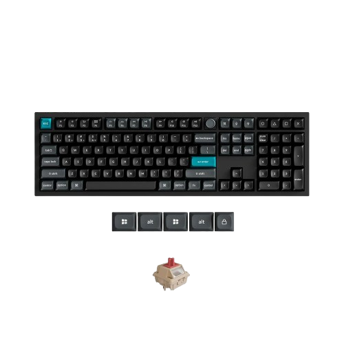 Bàn phím Keychron Q6 Ultra 8K Red Switch - Black (Q6U-M1)