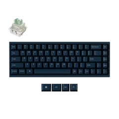 Bàn phím cơ Keychron Q16 HE 8K Q16HW-J1 Lime Magnetic Switch Xanh Navy