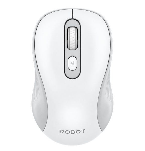 Chuột không dây Bluetooth ROBOT M365 Trắng