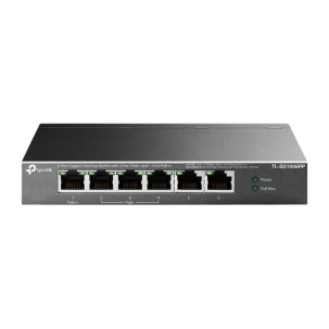 Switch TP-Link Gigabit Desktop 3 cổng (có 1 cổng PoE++) TL-SG1006PP