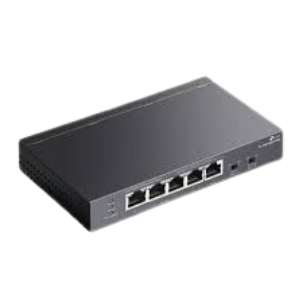 Switch TP-Link Gigabit Desktop 1 cổng PoE++(có 4 cổng PoE+Out) TL-SG1005P-PD
