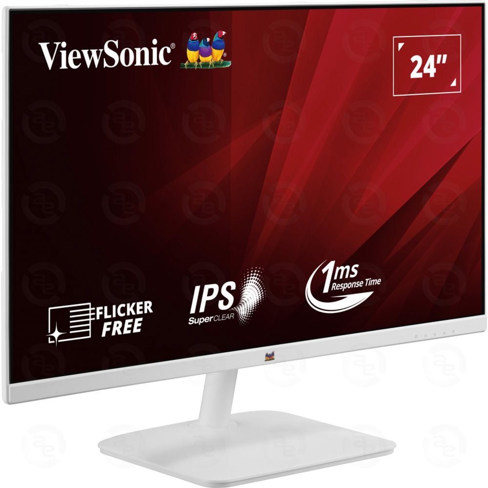 Màn hình Gaming Viewsonic VA2432-H-W | 24 inch, Full HD, IPS, 100Hz, 1ms, phẳng, trắng