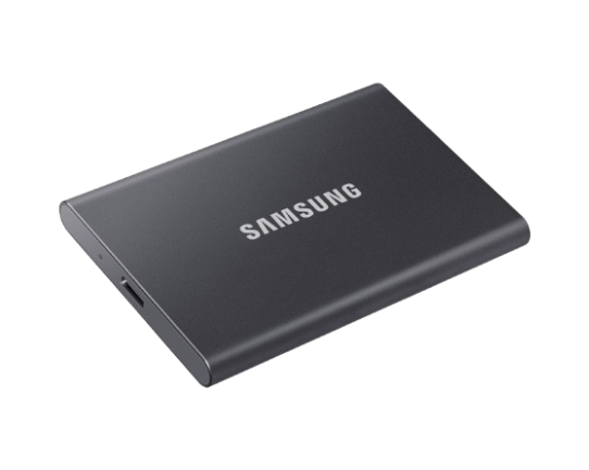 Ổ cứng gắn ngoài Samsung SSD T7 Portable 1TB Gray (MU-PC1T0T/WW)