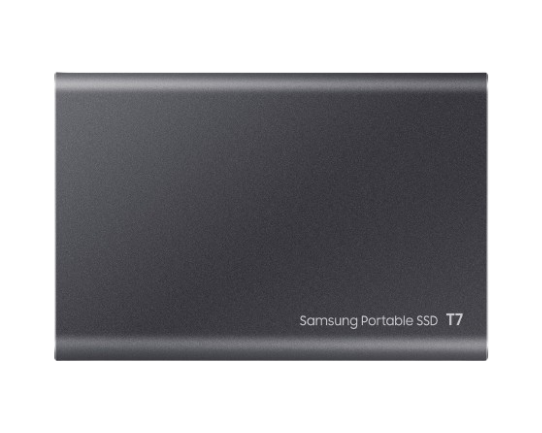 Ổ cứng gắn ngoài Samsung SSD T7 Portable 1TB Gray (MU-PC1T0T/WW)