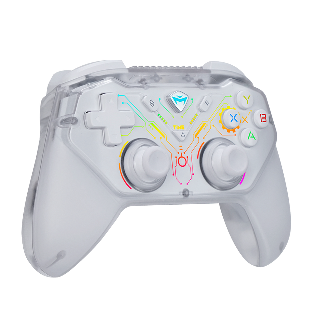 Tay game Machenike G3s Dual Mode - White | Có dây, 2.4G Wireless