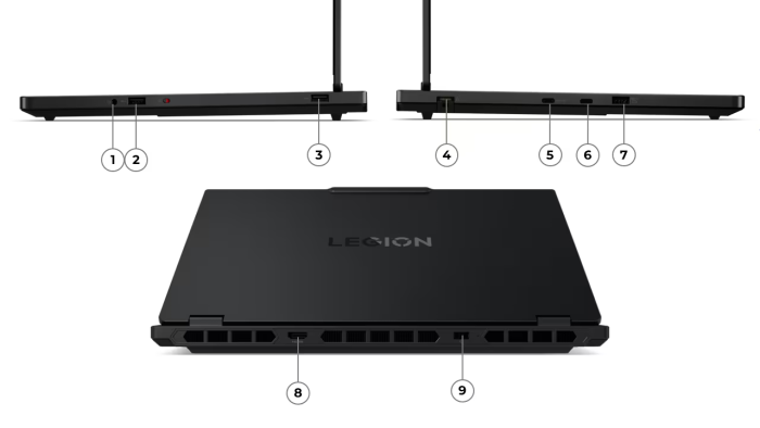 Laptop Lenovo Legion 5 15IRX10 83LY00HRVN I7-13650HX/16GB/512GB PCIE/VGA 8GB RTX5050/15.3 WUXGA