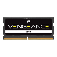 Ram Laptop Corsair 16GB | 1x16GB, DDR5, 5200MHz SODIMM, Black PCB, 1.1V (CMSX16GX5M1A5200C44)