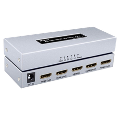 Bộ chia HDMI 1 ra 4 DTECH DT-7144A (HDMI 1.4)