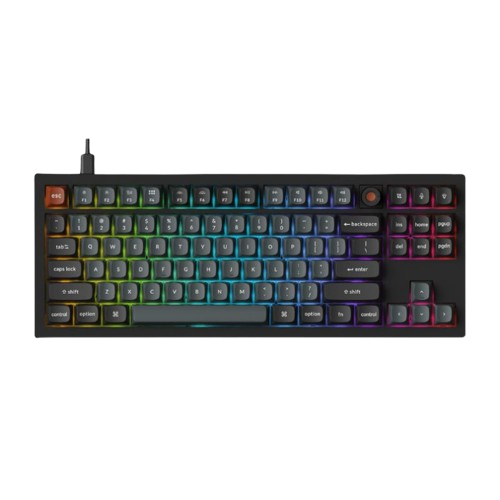 Bàn phím cơ Keychron V3 8K QMK V3W-D1 Red Switch Black