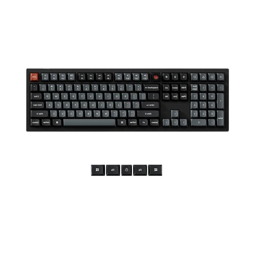 Bàn phím không dây Keychron V6W-D1 Red Switch Black
