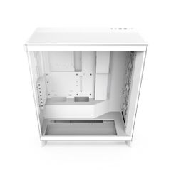 Thùng máy NZXT H7 Flow 2024 - White | kèm sẵn 3 fan F120Q (CM-H72FW-01)