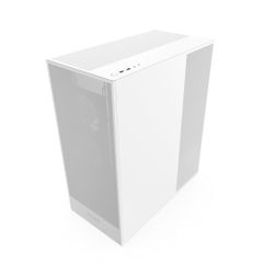 Thùng máy NZXT H7 Flow 2024 - White | kèm sẵn 3 fan F120Q (CM-H72FW-01)
