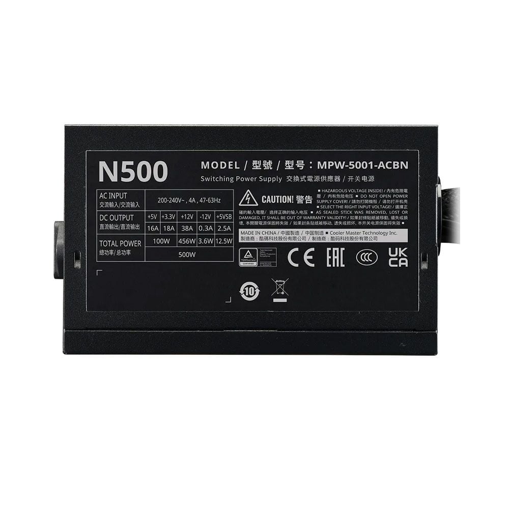 Nguồn Cooler Master Elite Nex N500 230V (MPW-5001-ACBN-BEU)