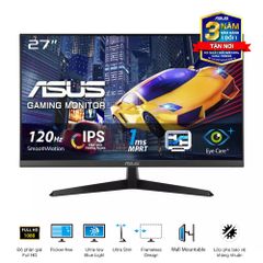 Màn hình Gaming Asus VY279HGR | 27 inch, Full HD, IPS, 120Hz, 1ms
