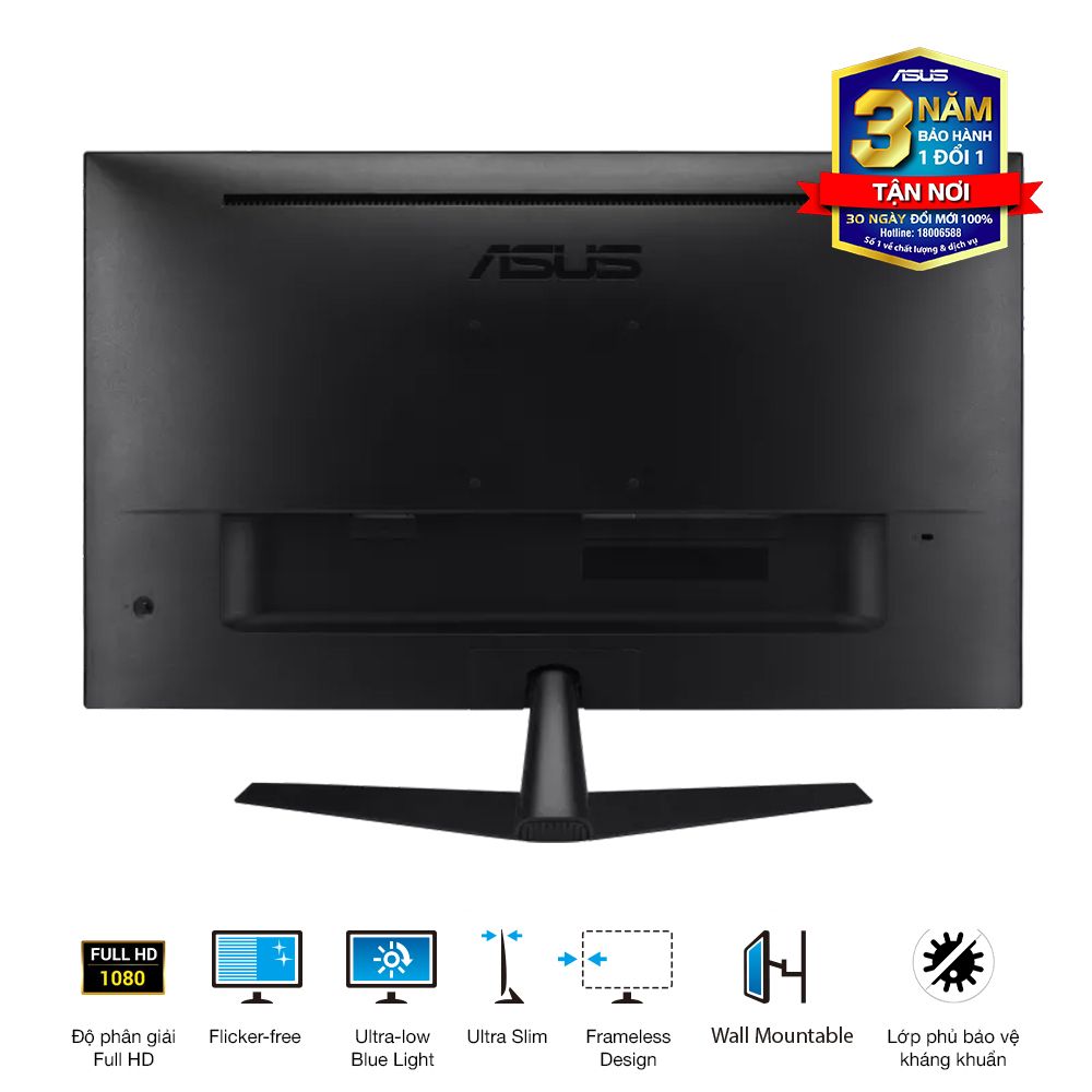 Màn hình Gaming Asus VY279HGR | 27 inch, Full HD, IPS, 120Hz, 1ms