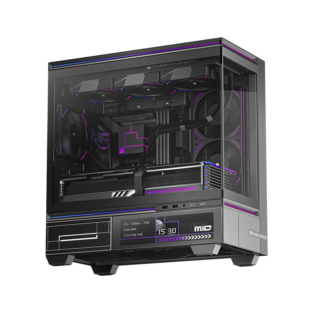 Vỏ Case THERMALRIGHT TL-M10 Vision Black 9.2 Inch