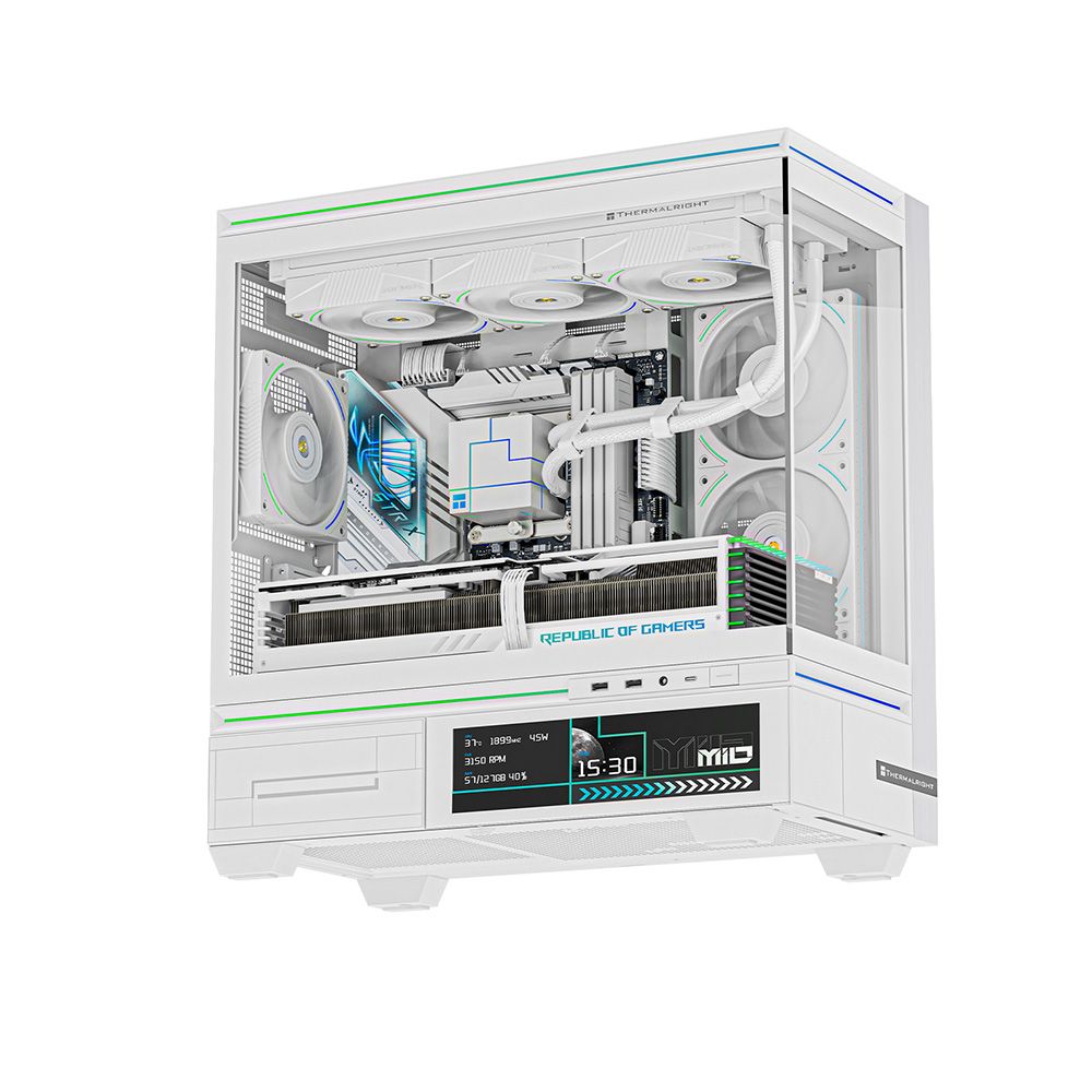 Thùng máy THERMALRIGHT TL-M10 Vision White