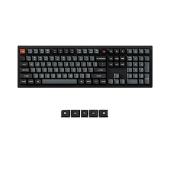 Bàn phím không dây Keychron V6W-D3 Brown Switch Black