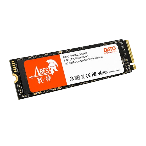 Ổ CỨNG SSD 512GB DATO DP700 M.2 PCIe NVMe Gen 3x4  RDT296-10 DP700 - 512G